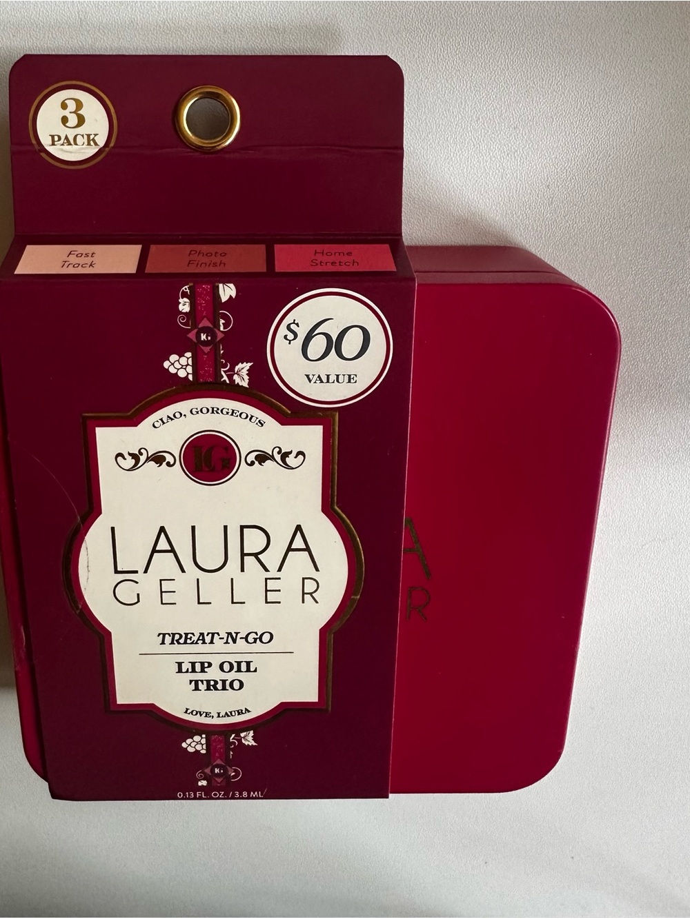 Laura Geller Lip Oil Trio treat-n-go nwt